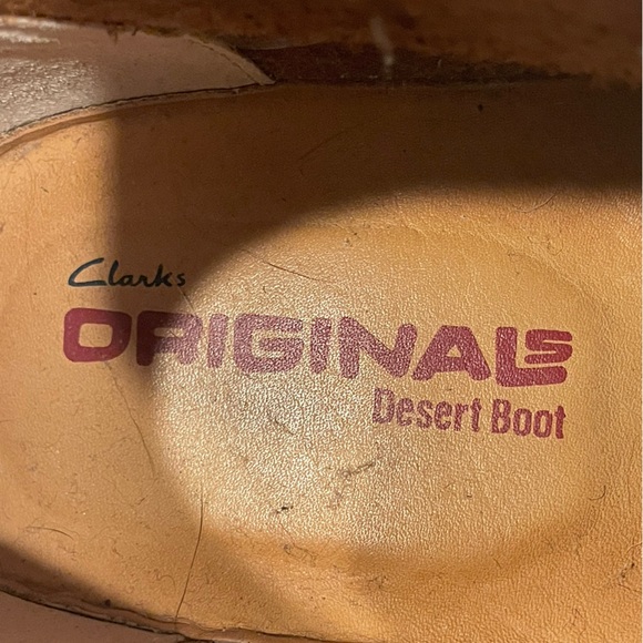 Clarks Brown Desert Chukka Boots with Suede Upper and Crepe Sole. - Picture 11 of 12